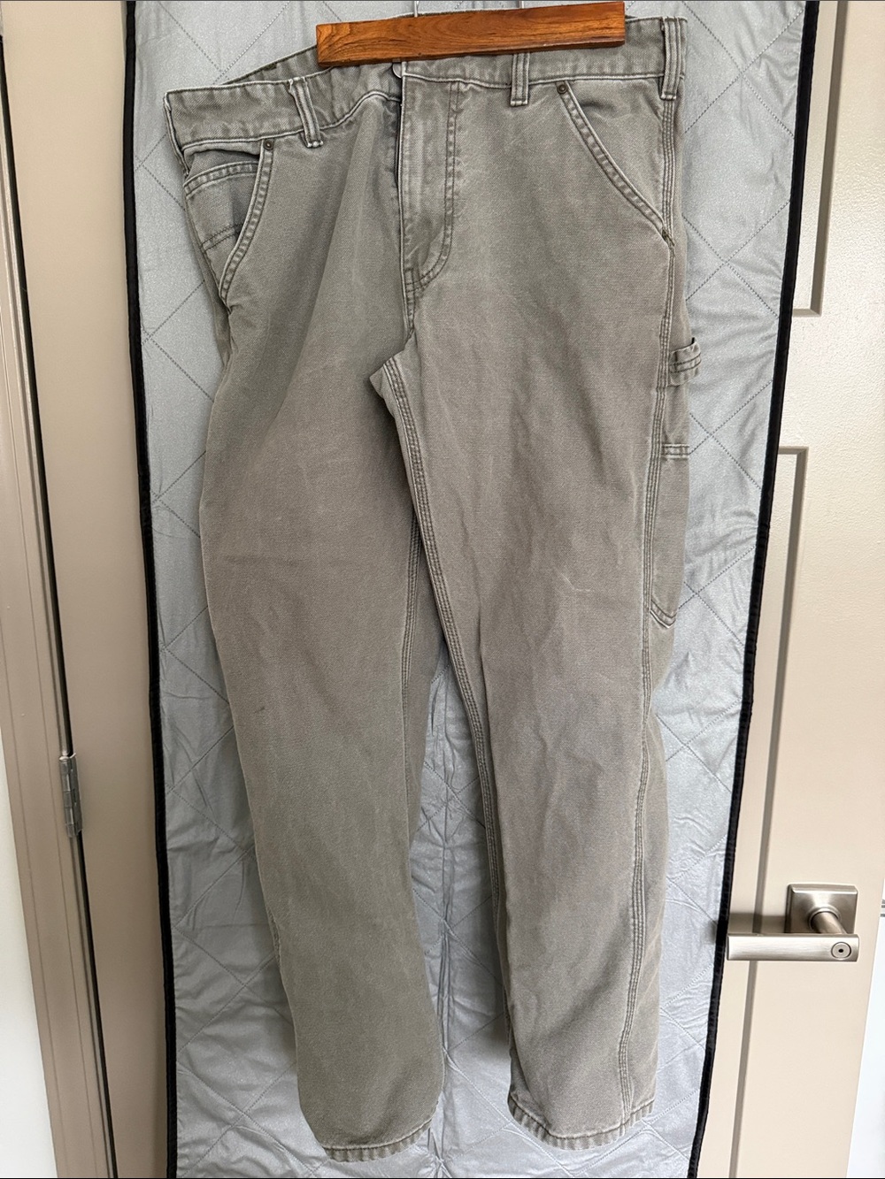 Zara Men's Gray Cargo Trousers